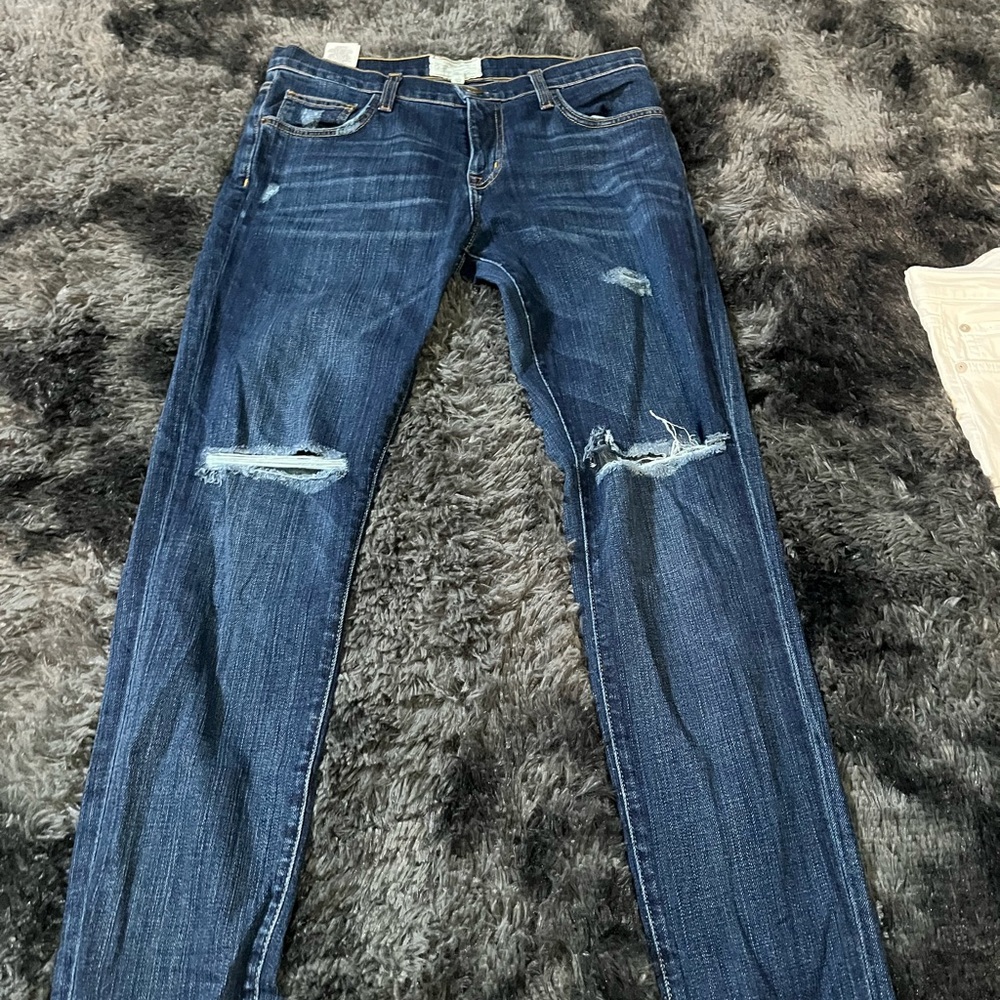 Current Elliot Distressed The Fling Jeans‎ Woman’s 26
